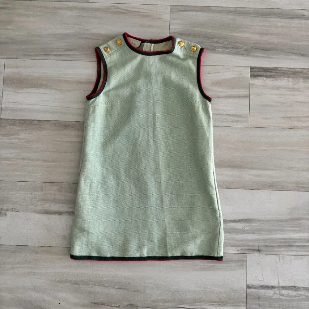 Gucci Light Green Dress Women Size 42 - Picture 1 of 14